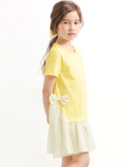 子供服Bee/コドモフク ビー 子供服Bee 異素材切り替えワンピース/505281863