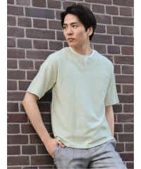 m.f.editorial/鹿の子 フェイクキーネック 半袖 メンズ Tシャツ カットソー カジュアル インナー ビジネス ギフト プレゼント/505282651