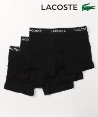 LACOSTE/【LACOSTE / ラコステ】ボクサーパンツ 3枚セット 6H3420 父の日 ギフト プレゼント 贈り物 アンダーウェア 下着 メンズ/505247392