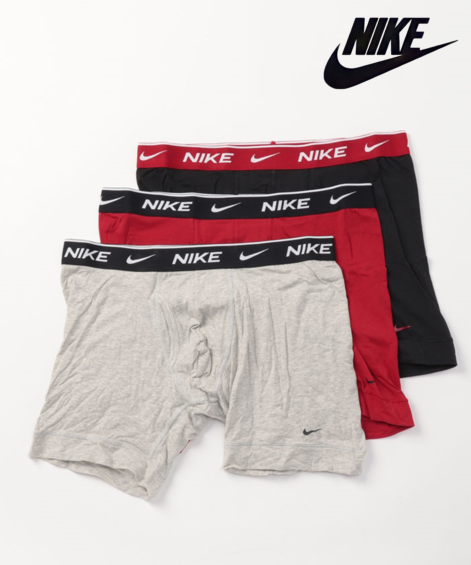 セール】【NIKE / ナイキ】コットンストレッチ ボクサーパンツ 3枚