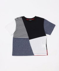 COMME CA ISM KIDS/配色切り替え　半袖Tシャツ/505255211