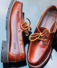 ＡＩＧＬＥ MEN/エーグル AIGLE トランスミッション レザーデッキシューズ/505263039
