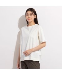 MISSEL/接触冷感「涼」 タックデザインTシャツ/505284902