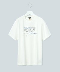 INDIVI/【洗える/WORLD for the World】メッセージTシャツ/505285351