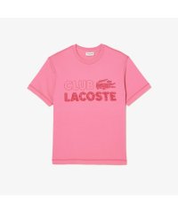 LACOSTE Mens/ヴィンテージプリントクルーネックTシャツ/505247024