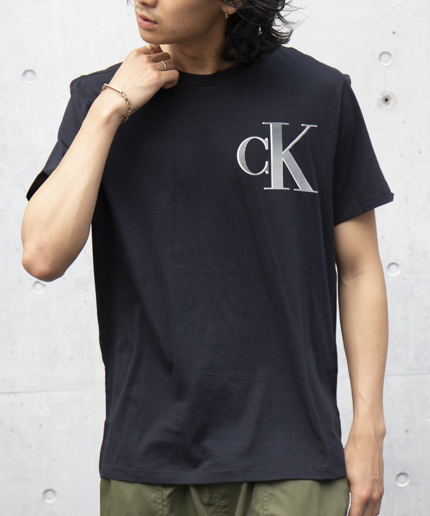 セール】【CALVIN KLEIN / カルバンクライン】ロゴ プリントT Tシャツ ...