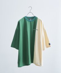 JUNRed/【MOUNTAIN MANIA / マウンテンマニア】 COLORBLOCK Tシャツ/505283393