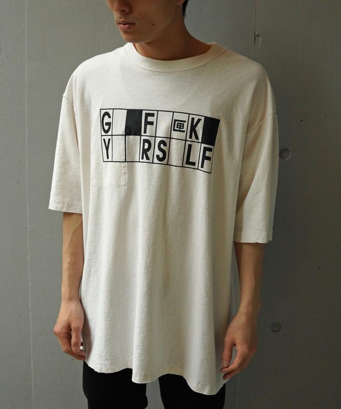 MANASTASH×TENBOX(マナスタッシュ×テンボックス) HEMP リバーシブルTEE