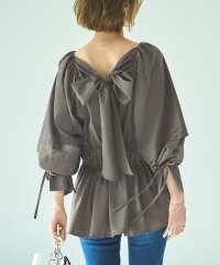 RUIRUE BOUTIQUE/ルイルエブティック RUIRUE BOUTIQUE シャーリングスクエアブラウス/505286059