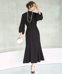 RUIRUE BOUTIQUE/ルイルエブティック RUIRUE BOUTIQUE ボリュームスリーブボウタイブラウス＆マーメイドスカートセットアップ/505286083