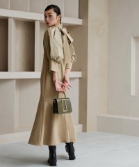 RUIRUE BOUTIQUE/ルイルエブティック RUIRUE BOUTIQUE 構築スリーブマーメイドシルエットロングワンピ/505286089