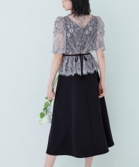 RUIRUE BOUTIQUE/ルイルエブティック RUIRUE BOUTIQUE 2WAYレースボレロ×フレアシルエットロングワンピース/505286092