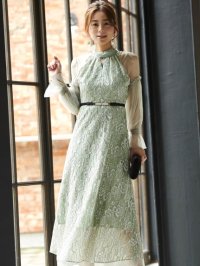RUIRUE BOUTIQUE/3wayチュールドレス＆レースドレスセット/505286094