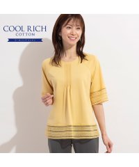 LOBJIE/〔COOL RICH COTTON〕レース付きTシャツ/505286446