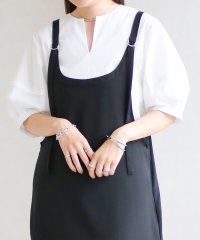 SocialGIRL/ソーシャルガール SocialGIRL ボリューム5分袖スキッパーブラウス/505286576