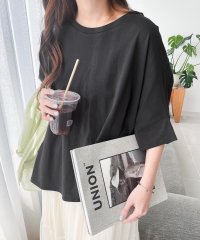 and　Me.../アンドミー andme コットン天竺 ドルマン Tシャツ/505286631
