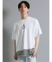 semanticdesign/フェイクレイヤード クルーネック半袖BIG 半袖 メンズ Tシャツ カットソー カジュアル インナー ビジネス ギフト プレゼント/505286694