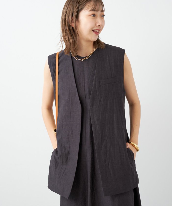 R'IAM】 ノーカラー ベスト(505286985) | プラージュ(Plage) - d fashion