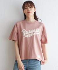 RUSSELL ATHLETIC ラッセルアスレチック ロゴプリントTシャツ