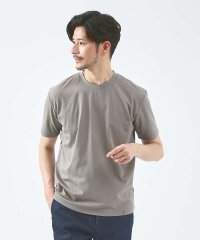 ABAHOUSE/【クルーネック】ストレッチ ポンチ 半袖Tシャツ/505287796