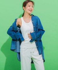 VICKY/【華奢見えさせる】ストレッチリブタンクトップ《洗濯機で洗える》/505287874