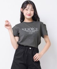 RiCO SUCRE/リコ シュクレ RiCO SUCRE REJOICEロゴ肩あきTシャツ/505288392