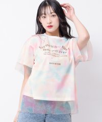 RiCO SUCRE/リコ シュクレ RiCO SUCRE チュール重ねタイダイTシャツ/505288394