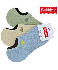 TopIsm/Healthknit ヘルスニット 3足セット ボーダー スラブ スニーカーソックス アンクルソックス ショートソックス メンズ 靴下 レッグウェアー インナー/505288520