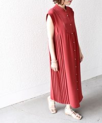 SHIPS WOMEN/*〈手洗い可能〉ストレッチ ジョーゼット プリーツ ワンピース◇/505288623