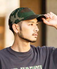 Rocky Monroe/NEWHATTAN ニューハッタン ベースボールキャップ ローキャップ 帽子 メンズ レディース ユニセックス スポーツ ストリート 無地 迷彩 カモ柄 カモフ/505288845