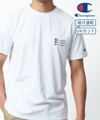 MARUKAWA/【Champion】チャンピオン 速乾ドライ 三段ロゴTシャツ/メンズ Tシャツ 半袖 ドライ 速乾 スポーツ/505231673