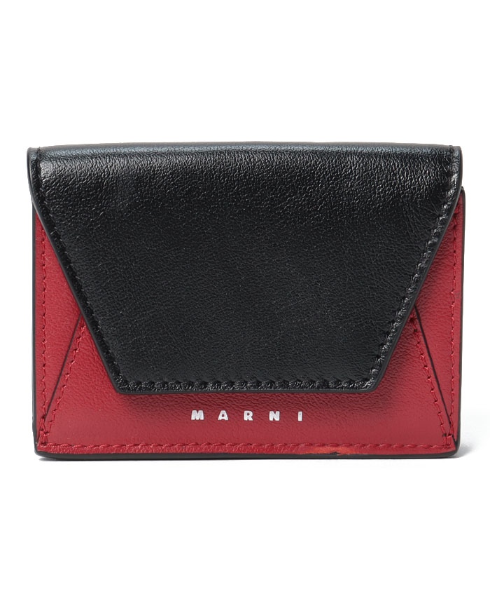 セール】【MARNI】マルニ 三つ折り財布 PFMI0052U0Z590N