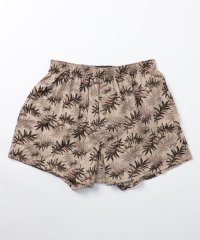 COMME CA MEN/コムサメン COMME CA MEN コムサメン 高嶋ちぢみ楊柳リーフ＆豹柄 トランクス(MーL)【返品不可商品】/505273661