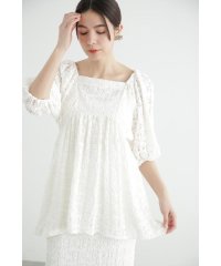 JILL STUART/【セットアップ対応商品】◆シュリンクジャージートップス/505290117