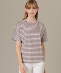 MACKINTOSH LONDON/【The Essential Collection】プレーティング天竺ボーダーリラックスＴシャツ/505273830