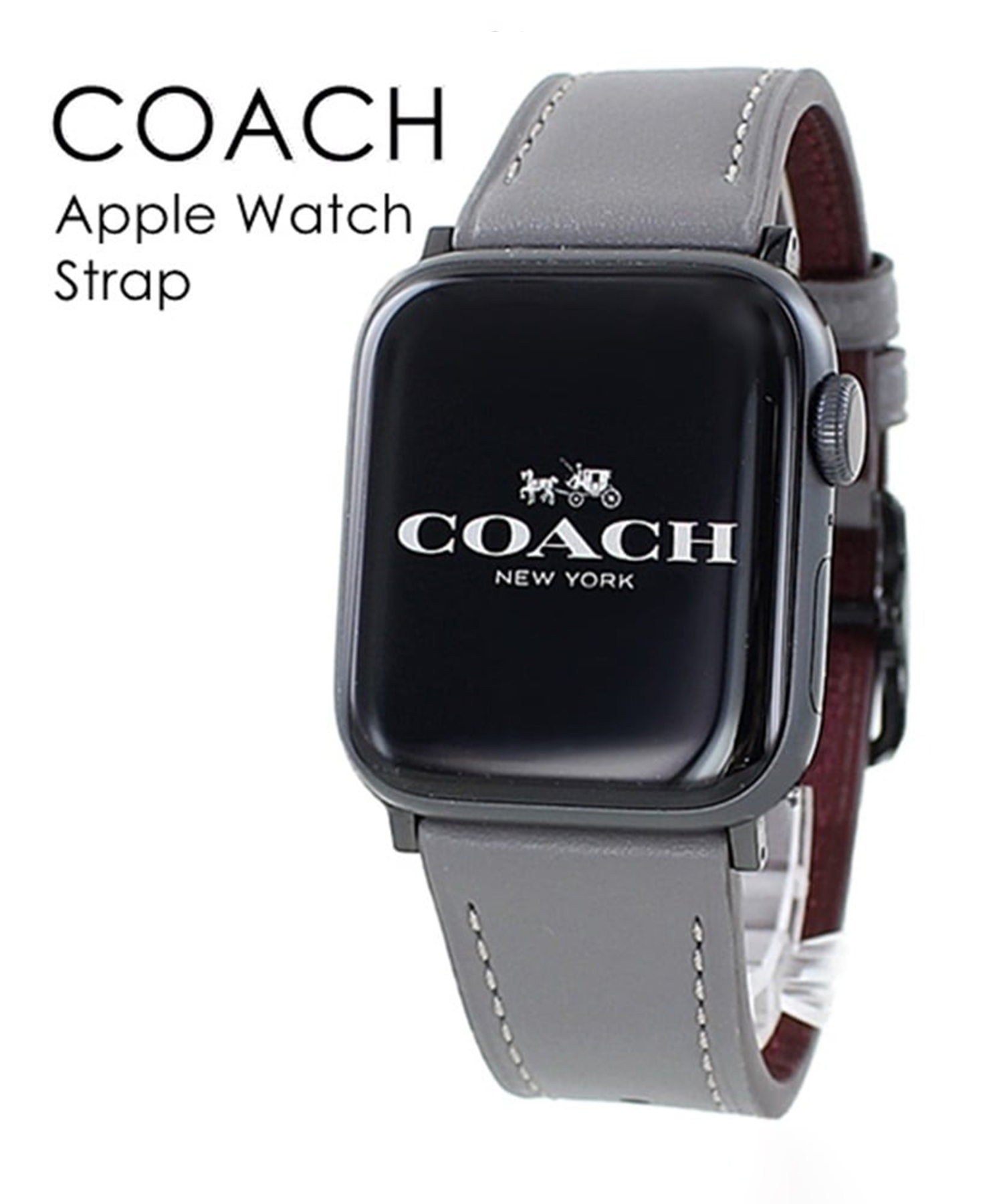 COACH コーチ Apple Watch アップルウォッチ バンド ベルト