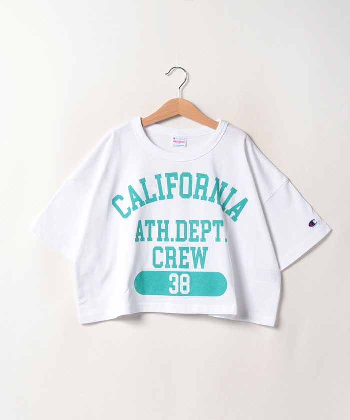 セール 30%OFF】【Champion】ショート丈半袖Tシャツ(505284969