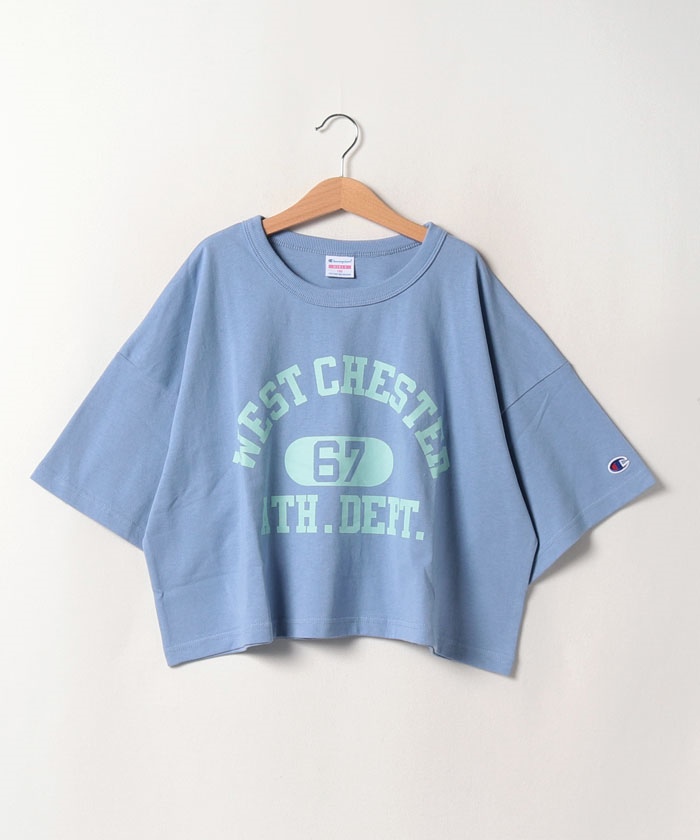 セール 30%OFF】【Champion】ショート丈半袖Tシャツ(505284969