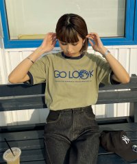 Chillfar/リンガーロゴTシャツ/505290724