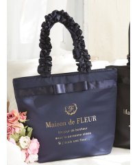 Maison de FLEUR/ブランドロゴフリルハンドルトートMバッグ/505290804