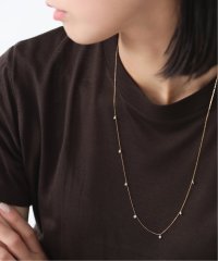 Lilas/ホールダイヤ7ピース60cmネックレス K18/505291007