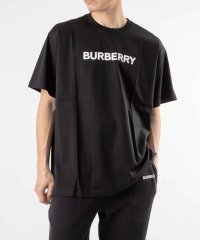 BURBERRY/バーバリー BURBERRY 8055307 Tシャツ メンズ 半袖 コットン クルーネック カットソー クルーネック オーバーサイズ ブラック XS S M /505291578