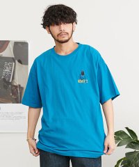 CavariA/CavariA ヒゲサガラ刺繍半袖Tシャツ/505291613