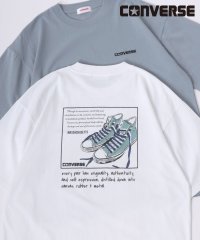 LAZAR/【Lazar】CONVERSE/コンバース オーバーサイズ オールスター スニーカー バックプリント ロゴ ワンポイント刺繍 Tシャツ 半袖 メンズ レディース/505245962