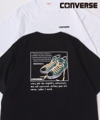 LAZAR/【Lazar】CONVERSE/コンバース オーバーサイズ オールスター スニーカー バックプリント ロゴ ワンポイント刺繍 Tシャツ 半袖 メンズ レディース/505245962