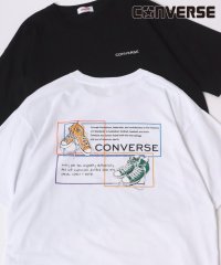 LAZAR/【Lazar】CONVERSE/コンバース オーバーサイズ オールスター スニーカー バックプリント ロゴ ワンポイント刺繍 Tシャツ 半袖 メンズ レディース/505245962