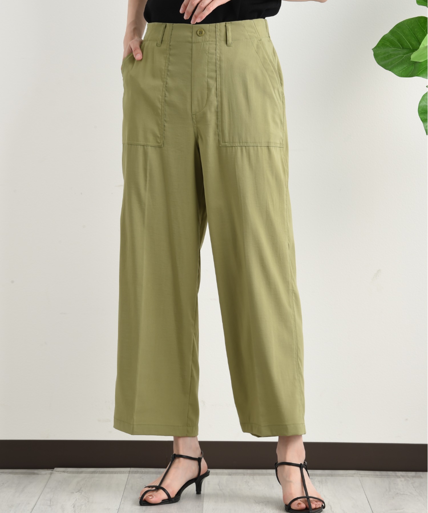 andme｜ワイド ベイカー パンツ | Rakuten Fashion(楽天