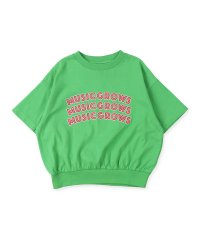 GROOVY COLORS/天竺 MUSIC GROWS 裾リブ Tシャツ/505288112