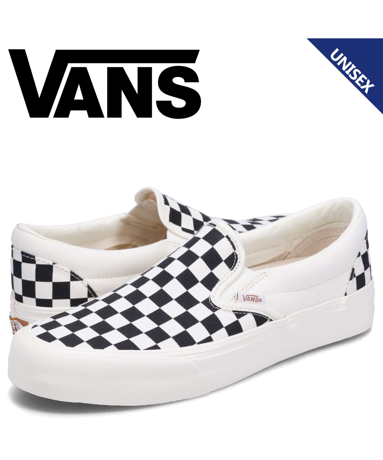 VANS スリッポン スニーカーVN-XG8DJ7 ホワイト