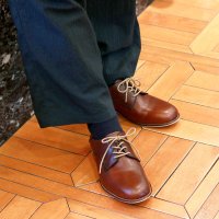 LANVIN en Bleu/ランバン オン ブルー LANVIN en Bleu 異素材コンビネーション・レースアップシューズ 86331/505294006